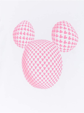 Ультрамодная футболка с коротким рукавом Disney DD 961 || Джемпер дів. CE DISNEY DD 961, р.104,110-56, ice white