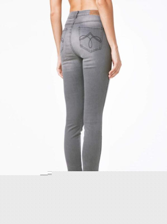 Ультракомфортные джинсы Skinny CON-49 || ВД Брюки джинсові жін. CE CON-49, р.164-90, сірий