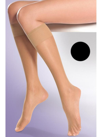 Гольфы Gabriella Super Bezuciskowe 15 den (2 пары) Черный