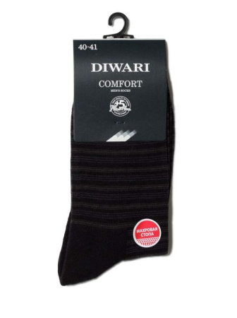 Носки муж. DW COMFORT 6С-18СП, р.27, 012 черный || Шкарпетки чол. COMFORT 6С-18СП, р.27, 012 чорний