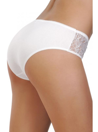 Полные трусики ORO Cristina 2207 Белый || Полные трусики ORO Cristina 2207 Белый