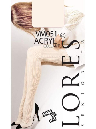 Колготки Lores acryl VM051, 3/4, oatmeal(овсяный)