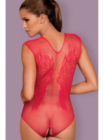 Боди Obsessive B112 Красный || Боди Obsessive B112 Красный