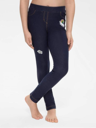 Джеггинсы с аппликацией HONEY || Джеггинсы с аппликацией HONEY