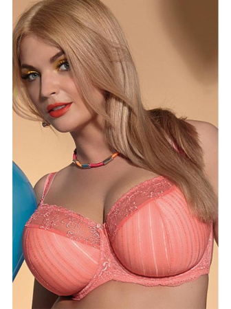 Бюстгальтер полумягкий Kris Line Princessa  Коралловый