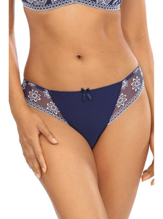 Стринги Ewa Bien Avero C201 Сине-белый