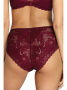 Полные трусики Ewa Bien Jasmin C124 Бургундово-бежевый || Полные трусики Ewa Bien Jasmin C124 Бургундово-бежевый