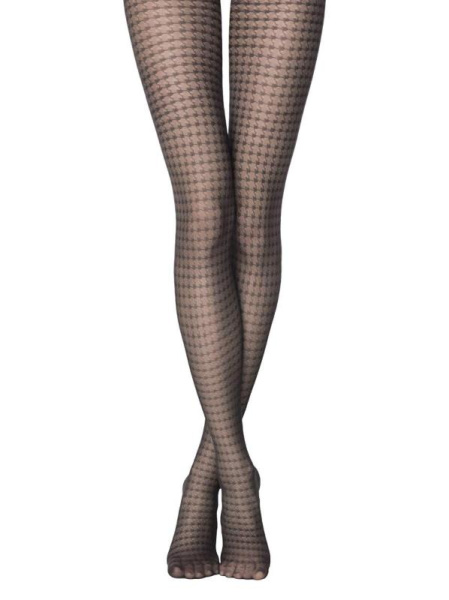 Колготки з малюнком "гусяча лапка" ENCORE Lycra Колготки з малюнком "гусяча лапка" ENCORE Lycra