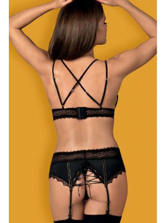 Комплект Obsessive Lolitte set  Черный || Комплект Obsessive Lolitte set  Черный