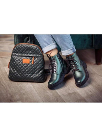 Рюкзак Женский Exodus Madrid Green Зеленый R1601Ex06.1 || Рюкзак Женский Exodus Madrid Green Зеленый R1601Ex06.1