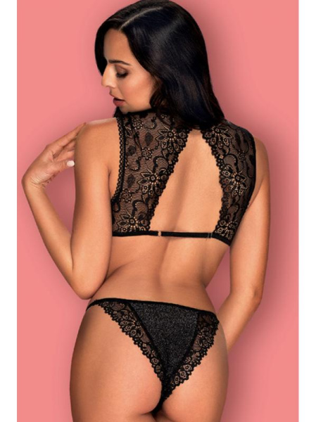 Комплект Obsessive Elisetta set Черный