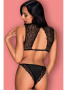 Комплект Obsessive Elisetta set Черный || Комплект Obsessive Elisetta set Черный