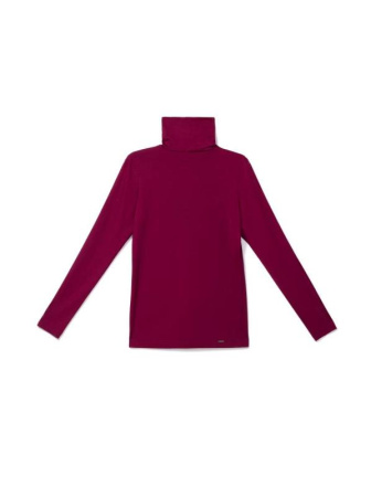 Классическая водолазка из вискозы &quot;ощущение шелка&quot; 820 || Джемпер жін. CE LD 820, р.170-84, bordo