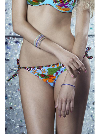 Плавки - Бикини Samanta Parrot B0225  Голубой