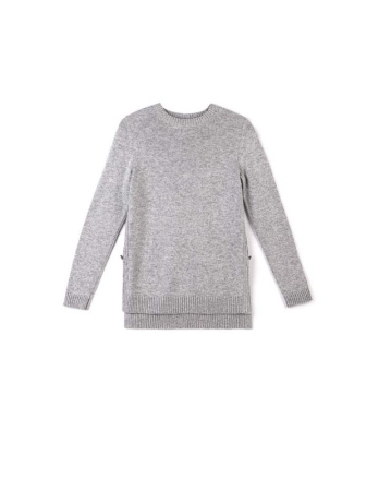 Удлиненный джемпер из пряжи с мериносовой шерстью и кашемиром 038 || Джемпер жін. CE LDK038 18С-53СП, р.170-96, бежевий