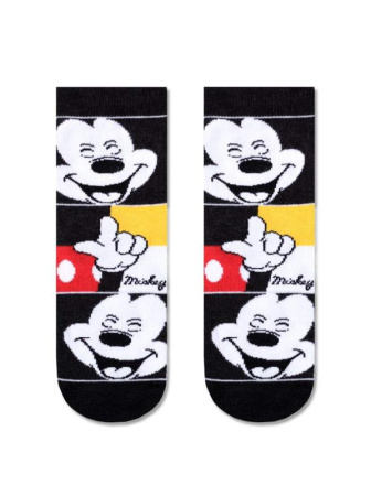 Носки дет. CK DISNEY 17С-126СПМ, р.22, 348 черный-светло-серый
