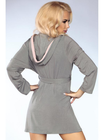 Халат LivCo Corsetti Model 100 Мокко-розовый || Халат LivCo Corsetti Model 100 Мокко-розовый