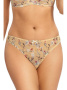 Стринги Ewa Bien Asija C201 Телесный с цветами