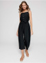 Комбинезон из вискозы с легким шелковым блеском MILANO || Напівкомбінезон жін. CE MILANO, р.170-88-94, black