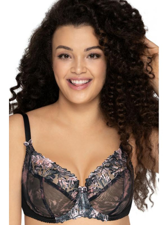 Бюстгальтер с мягкой чашкой Ava Peace and Love AV 1958 Черно-розовый