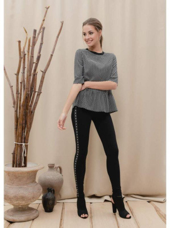 Блузка со звездным принтом LBL 883