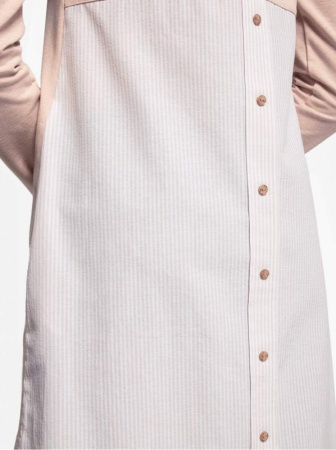 Стильная туника с имитацией рубашки 831 || Туніка жін. CE LTH 831, р.170-84-90, beige