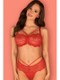 Комплект Obsessive Loventy set Красный || Комплект Obsessive Loventy set Красный