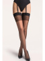 Чулки Gabriella Calze Adora 15 den под пояс Черный || Чулки Gabriella Calze Adora 15 den под пояс Черный