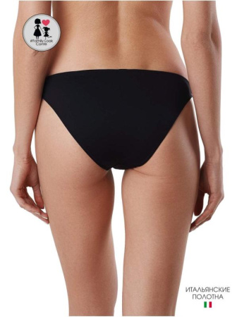 Трусики-бикини со средней посадкой SILVER STAR || Труси куп. жін. CE SILVER STAR, р.98, black