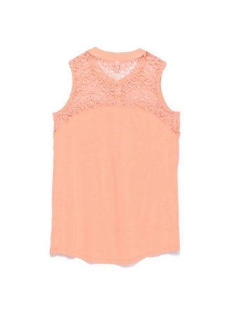 Футболка с кружевом и планкой на пуговицах LD 514 || ВТЖ Джемпер жін. CELG LD 514, р.170,176-100, білий