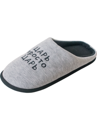 Туфли дом. муж. арт. 04т-100 Slippers, р.40-41, св. ассорти || Туфлі дом. чол. арт. 04т-100 Slippers, р.40-41, св. ассорті