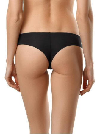 Трусы &quot;бразилиана&quot; INVISIBLE LBR 975 (на вешалке) || Труси жін. CE INVISIBLE LBR 975 (вішалка), р.98, black