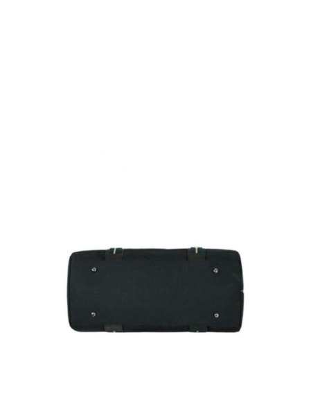 Сумка Дорожная Унисекс Exodus Leather Canvas Черный D1402Ex011