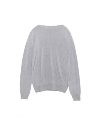 Вязаный джемпер из пряжи с вискозой премиального качества LDK 053 || Джемпер жін. CE LDK053 18С-205СП, р.170-88, ash grey