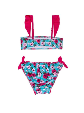 Костюм куп. дев. E WIKI || Костюм купальний для дівчат E WIKI, р.122,128-60, бірюзовий