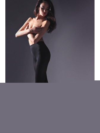 Колготки Gabriella Microfibre 60 den без трусиковой части Графит