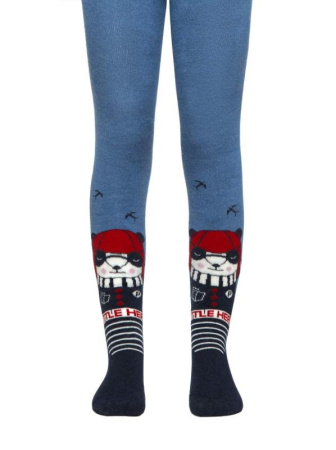 Колготки детские Conte Kids SOF-TIKI 7С-38СП, р.104-110 (16), 520 світлий джинс