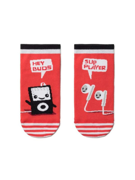 Носки жен. хлопковые Conte HAPPY 19С-114СП, р.23-25, 167 красный