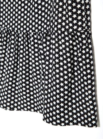 Блузка со звездным принтом LBL 883 || Блуза жін. CE LBL 883, р.170-96-102, black mini star