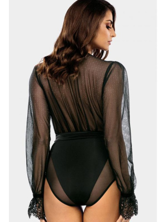 Боди Ewa Bien Blanche D921 Черный || Боди Ewa Bien Blanche D921 Черный