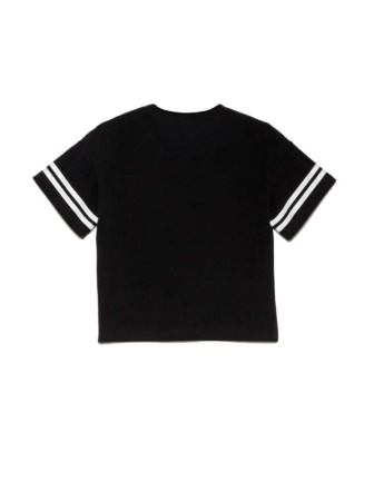 Стильная хлопковая футболка с коротким рукавом Disney 965 || Джемпер дів. CE DISNEY DD 965, р.146,152-76, street black