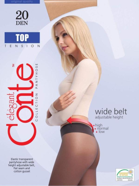 Колготки з регульованою посадкою ТОР 20 Lycra, р. 4, Shade Колготки з регульованою посадкою ТОР 20 Lycra, р. 4, Shade
