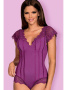 Боди Obsessive Moketta Фиолетовый || Боди Obsessive Moketta Фиолетовый