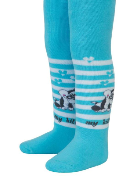 Колготки дитячі Conte Kids SOF-TIKI 7С-38СП, р. 80-86, 390 бірюза