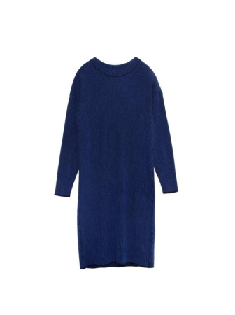 Вязаное платье из пряжи премиальной качества с модалом LDK 064 || Плаття жін. CE LDK064 18С-216СП, р.170-88-94, dark navy