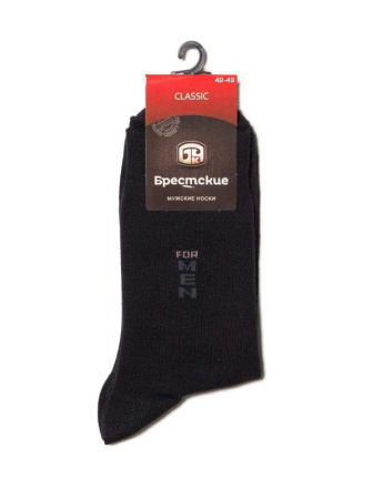 НОСКИ МУЖСКИЕ 14С2122-Д38, р.27, 001 ЧЕРНЫЙ || ШКАРПЕТКИ ЧОЛ 2122 CLASSIC (середньої довжини), р.27, 016 ЧОРНИЙ