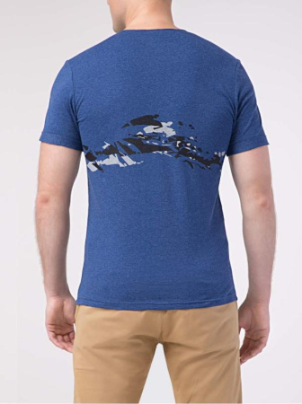 Футболка MD 750 || Джемпер чол. DW MD 750, р.182-104, волошка