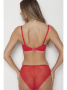 Комплект Samanta Poppy - бюстгальтер с мягкой чашкой A122 и полные трусики B400 Красный || Комплект Samanta Poppy - бюстгальтер с мягкой чашкой A122 и полные трусики B400 Красный