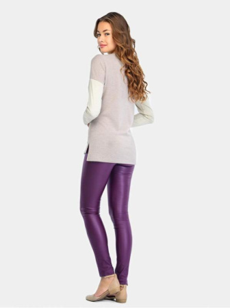 Джемпер с удлиненной спинкой LD 674 || ВТЖ Джемпер жін. CE LD 674, р.170,176-92, латте-бежевий