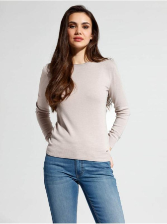 Вязаный джемпер из пряжи с вискозой премиального качества LDK 053